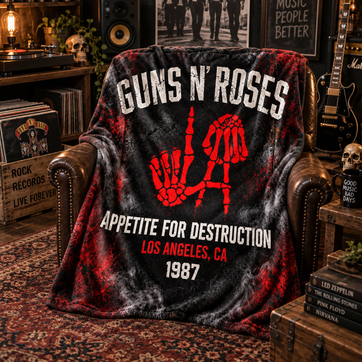 GN'R 10092026-05 Fleece Blanket