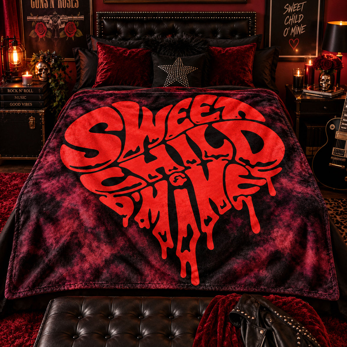 GN'R 10092026-07 Fleece Blanket