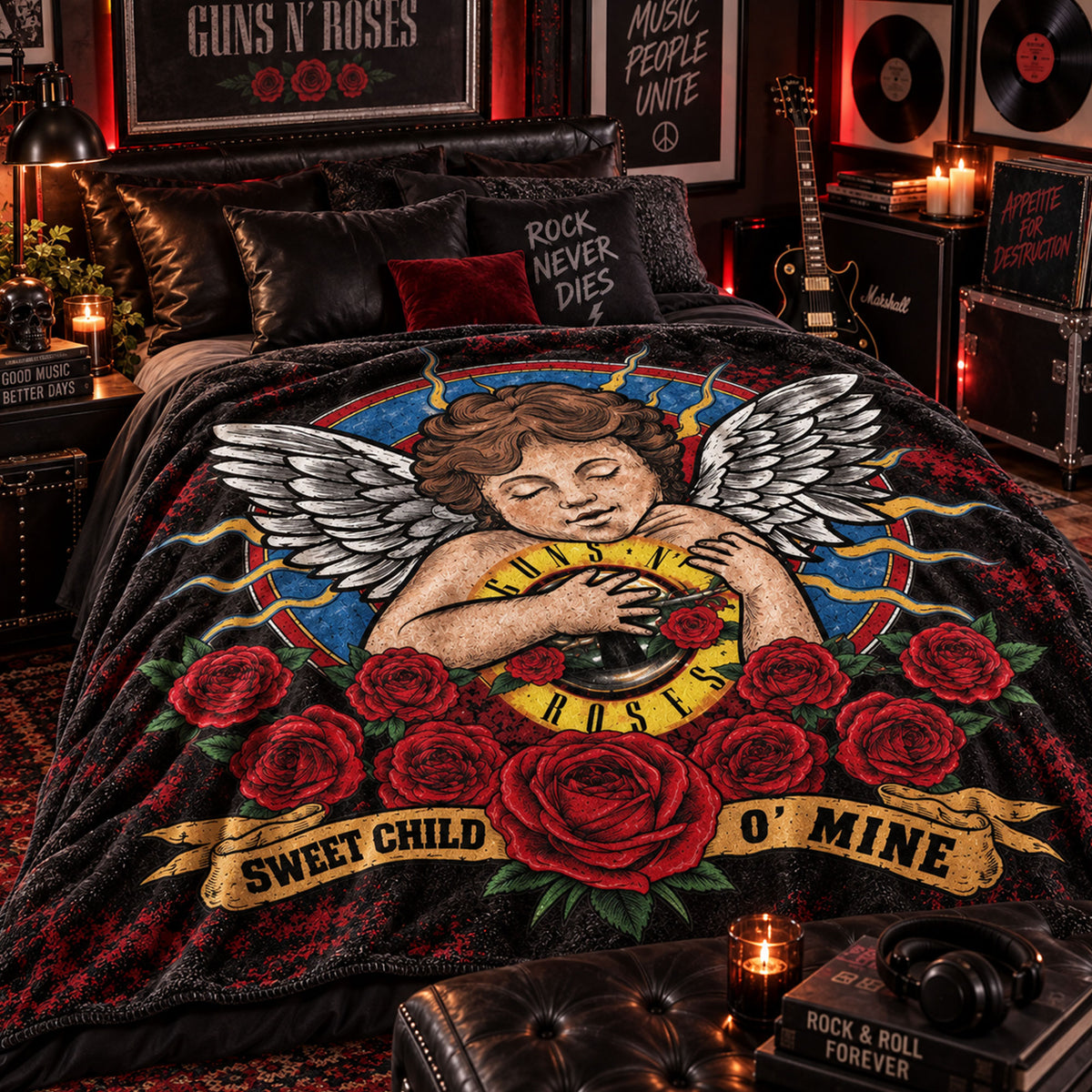 GN'R 10092026-11 Fleece Blanket
