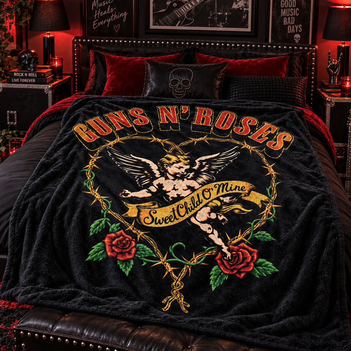 GN'R 10092026-06 Fleece Blanket