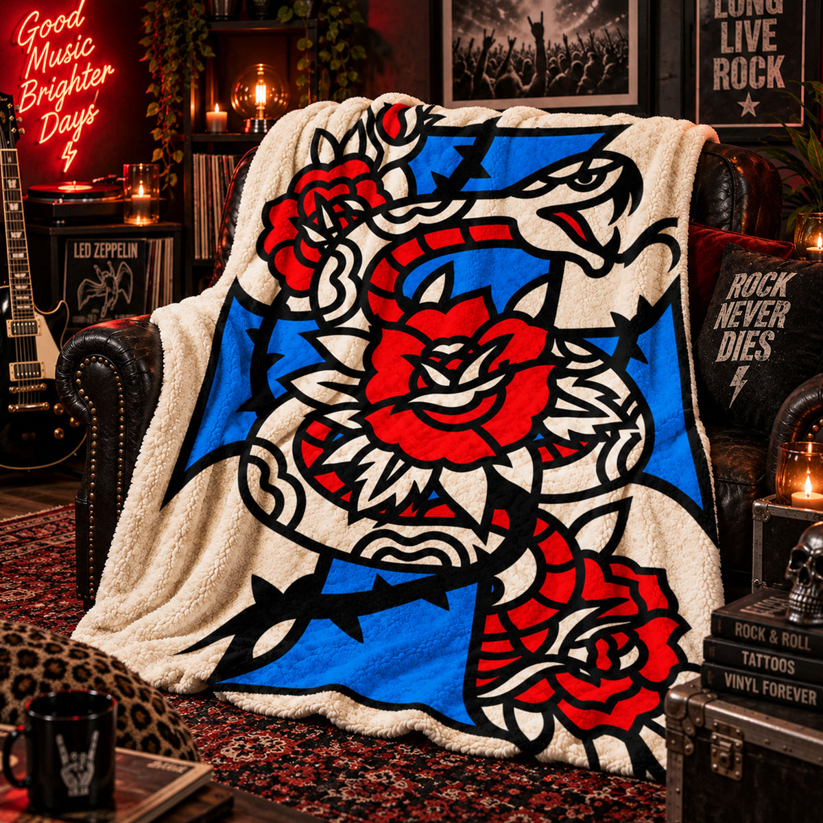 GN'R 10092026-21 Fleece Blanket