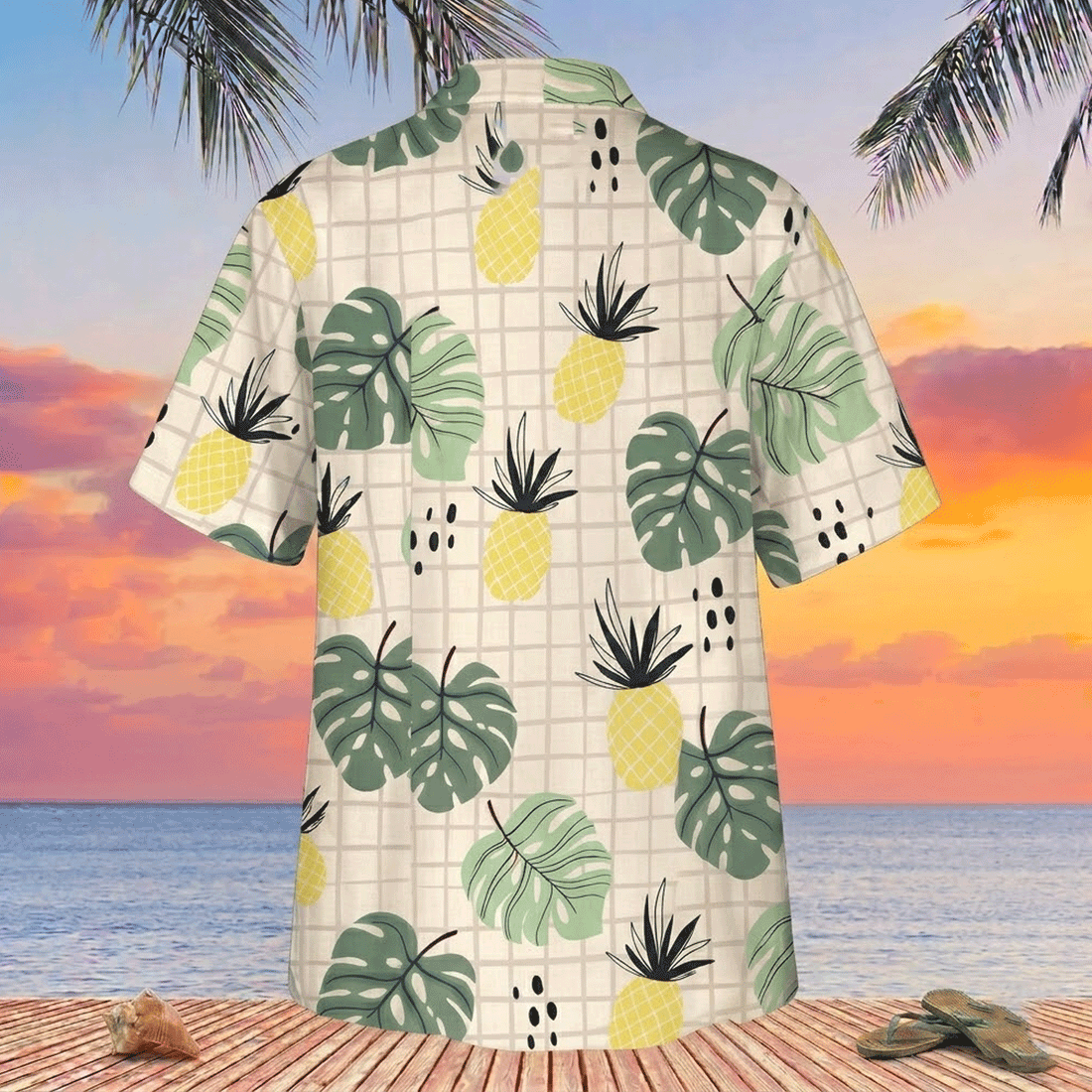 Funny Tropical Hawaiian Shirt  Bikini Body Illusion Aloha Button Down Summer Beach Outfit That Gets Laughs
